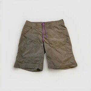 The North Face‎ Lightweight Bermuda Hiking Shorts Women's Size 2 Olive Brown